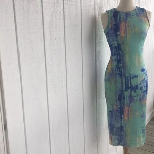 Fitted Bodycon Midi Dress